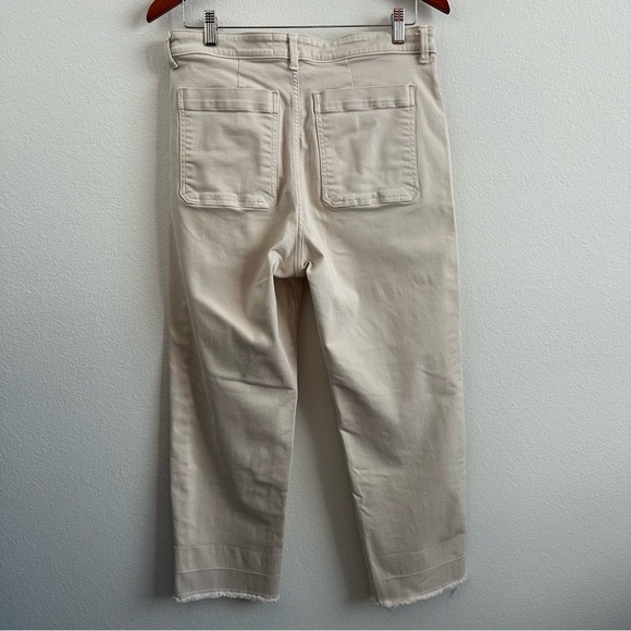 EVERLANE Straight Leg Crop Pant in Sandstone Size 12 Short - Picture 5 of 11